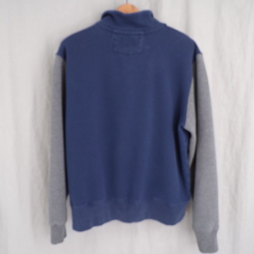 47 New England Patriots Pullover Zip Neck Cotton Sweat Jacket - X-Large - Picture 8 of 9